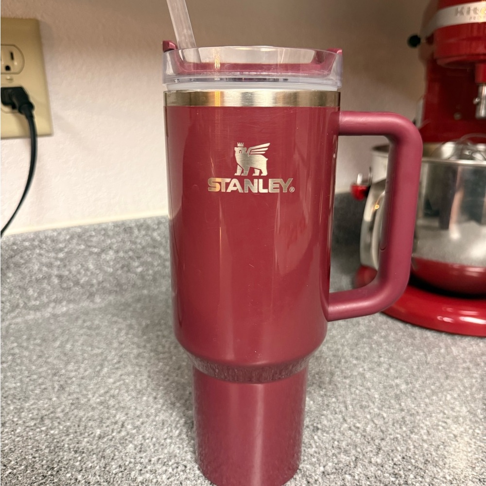 Stanley Burgundy Travel Mug